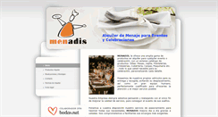 Desktop Screenshot of menadis.es